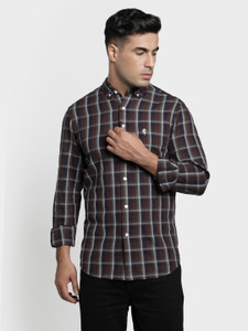 RED TAPE Men Checkered Casual Brown Black Shirt Buy RED TAPE Men Checkered Casual Brown Black Shirt Online at Best Prices in India Flipkart