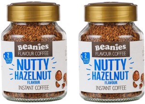 Beanies Nutty Hazelnut flavor Coffee 50g Pack Of 2 Instant Coffee Price in India - Buy Beanies Nutty Hazelnut flavor Coffee 50g Pack Instant Coffee online at Flipkart.com