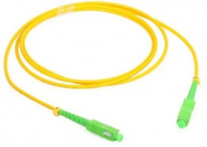 LEO FILMS iber Optic SC 3 meter 3 m Plastic Fiber Optical Cable(Compatible with wireless Router, Fast Internet, Yellow, One Cable)