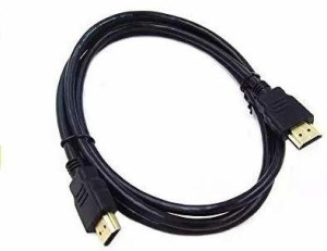 swaggers High Speed HDMI Cable Male to Male- 3 Meter 3 m HDMI Cable(Compatible with Computers, Laptops, Monitors, Projectors, LED, LCD, Black)
