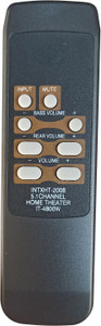 Intex it 4800w 5.1 multimedia best sale speakers remote