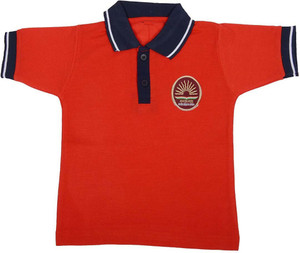 balaji school uniform Red Uniform T Shirt Price in India Buy
