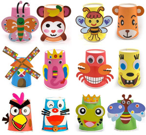 Paper cup best sale toys