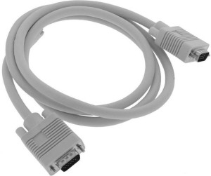 utsahit TV-out Cable VGA 2 VGA COAXIAL CABLE CONVERTER FOR COMPUTER 1.5 m VGA Cable(Compatible with COMPUTERS, MONITOR, TV, LARGE DIGITAL SCREEN,, White)