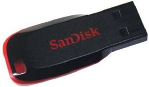 SanDisk Pendrive 32 gb Cruzer Blade 32 Pen Drive(Black, Red)