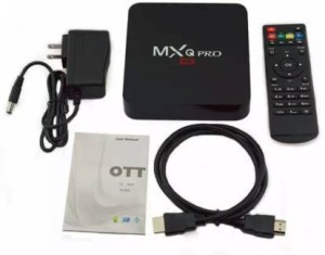MXG Android Smart TV Box, Model Name/Number: Mxq Pro at Rs 1350/piece in  New Delhi
