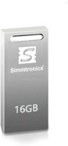 Simmtronics 16GB Metal U Drive SPMU20 16 GB Pen Drive(Grey)