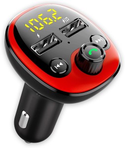 Crust v5.0 Car Bluetooth Device with FM Transmitter, Car Charger, Audio  Receiver, MP3 Player, Adapter Dongle, Transmitter Price in India - Buy  Crust v5.0 Car Bluetooth Device with FM Transmitter, Car Charger