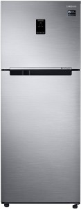 Samsung 390 L Frost Free Double Door 3 Star (2020) Convertible Refrigerator(Brown, RT39T551ES8/TL)