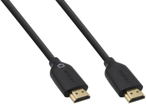 MS LIFEZONE High Speed HDMI Cable Supports Ethernet, 3D, 4K, 1080p 1.5 m HDMI Cable(Compatible with LAPTOP, TV, GAME CONSOLES, COMPUTER, SET TOP BOX, Black, One Cable)