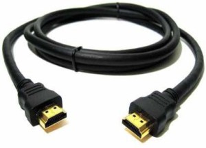 DICTY HDMI 1.5 M HDMI Cable (Compatible with LED TV, HD Set Top Box, Computers, Laptops, Black, One Cable) 1.5 m HDMI Cable(Compatible with TV, LAPTOP, PLAY STATION, TABLET, COMPUTER, Black, One Cable)
