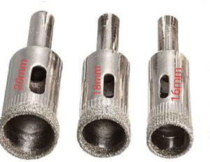 max deals Glass Drill Bit Set of 16mm 18mm 20mm Price in India