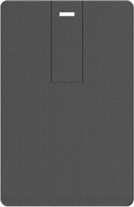 EO Metal Card 16 GB Pen Drive(Black)
