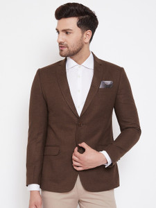 Spirit Solid Single Breasted Casual Men Blazer Buy Spirit Solid
