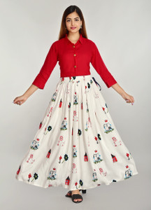 Alasha Women Ethnic Top Skirt Set Buy Alasha Women Ethnic Top