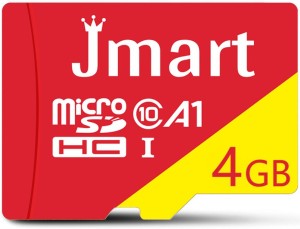 Jmart Ultra Premium 4 GB MicroSD Card Class 10 100 MB/s  Memory Card