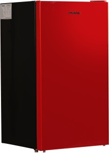 Hyundai 95 L Direct Cool Single Door 1 Star (2020) Refrigerator(Red Glass, HG101LTRG-HDM)