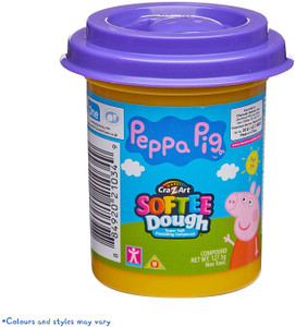 Peppa Pig Softee Dough Single Tub Dark Blue Softee Dough