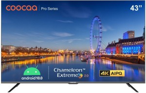 Coocaa 109cm (43 inch) Ultra HD (4K) LED Smart Android TV(43S6G Pro)