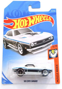Hot wheels 68 copo camaro 2019 hotsell