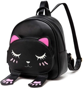 TIP TOP FASHION Mini Shoulder Bag Cute Small Cat Style Backpack for Girls  (PACK OF 1) 5 L Backpack BLACK - Price in India