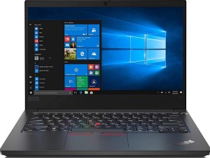 lenovo ThinkPad E14 Core i7 10th Gen - (8 GB/1 TB HDD/128 GB SSD/Windows 10 Home) E14 Thin and Light Laptop(14 inch, Black, 1.69 kg, With MS Office)