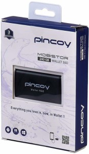 Pincoy 240 GB External Solid State Drive(Black)