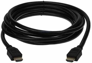 Terabyte HDMI Cable 5 Mtr Supports 4K@60HZ, FullHD, Ultra HD, 3D High Speed Support HDMI POERT LED/LCD/Plasma/DVR/NVR/Projector/Laptop/Notebook/PC Etc. 5 m HDMI Cable(Compatible with pc, laptop, Black)