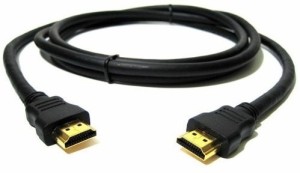 XBOLT HD HDMI Male to Male Cable. 1.5 m HDMI Cable(Compatible with laptop, pc, smart TV, computer, projector, Black, One Cable)