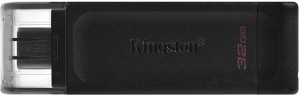 KINGSTON DT70/32GB 32 GB OTG Drive(Black, Type A to Type C)