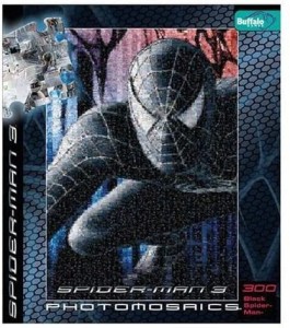 Spiderman 3 Photomosaic Spidey Jigsaw Puzzle 300pc. Buffalo Games