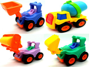 Big City Builder Unbreakable Construction Automobile Car Toy Set