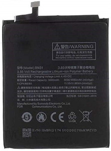 APTIVOS Mobile Battery For Mi Redmi Y1 Mi 5X A1 Y2 Y1 Lite Redmi Note 5A BN31 3080 mAh Price in India Buy APTIVOS Mobile Battery For