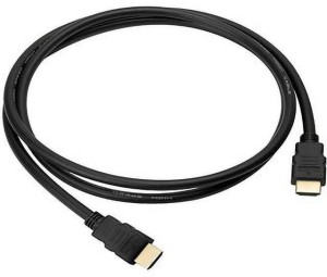 Terabyte 1.5 Meter HDMI Cable-Supports HDMI Devices, 4K, Full HD 1080p - Black 1.5 m HDMI Cable(Compatible with computer, PC, Black, One Cable)