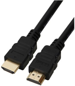 Grandvision 1.5 m HDMI Cable Compatible with Blu-Ray, Set Top Box, DVD, TV,Laptop, Black 1.5 m HDMI Cable(Compatible with PC, LAPTOP, Black, One Cable)