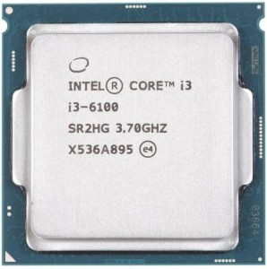 Larry Belmont myg aflivning Intel CORE I3 6100 PROCESSOR ( 6TH GENERATION ) 3.7 GHz LGA 1151 Socket 2  Cores 4 Threads Desktop Processor - Intel : Flipkart.com