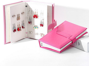 Earring book 2025 organizer