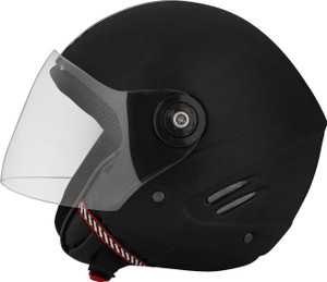 COFFARS Open Face Helmet with Adjustable Strap for Men Women