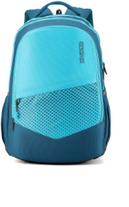 AMERICAN TOURISTER Mist Sch Bag 29.5 L Backpack Teal Price in India Flipkart