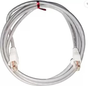 NIRVIG CAT5E-CROSSSOVER-3M 3 m LAN Cable(Compatible with Cross over connection between computers or Modem, Gray, One Cable)