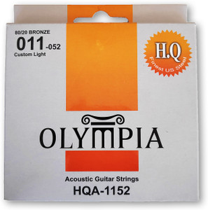 Olympia acoustic guitar strings outlet