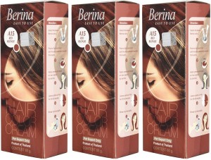 Buy Berina A21 Light Grey Hair Color Cream (60 g) at Rs.299 online | Beauty  online