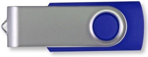 Karibu Swivel Pendrive (Blue) 32 GB Pen Drive(Blue)