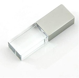 Karibu Crystal Pen Drive 32 GB Pen Drive(Silver)