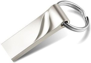 Karibu Metal twist Pendrive 4 GB Pen Drive(Silver)