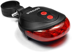Strauss Bicycle Tail with Laser Waterproof Cycle Back Flash