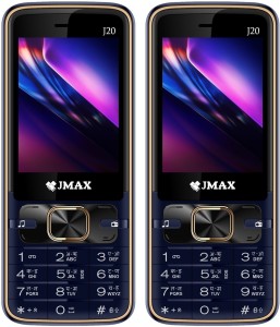 Jmax J20 Combo of Two Mobiles(Dark Blue : Dark Blue)