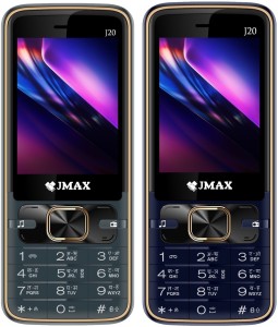 Jmax J20 Combo of Two Mobiles(Dark Green : Dark Blue)