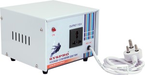 Syspro Ranger 220V to 110V Voltage Converter Step Down Converter (1500w) for US appliances Used in India Voltage Guard(White)