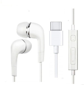 Pacificdeals Type C Mobile Earphone for Galaxy S10 Lite A80